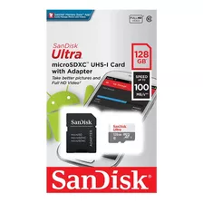 Cartao Memoria Micro Sd Sandisk 128gb Ultra Classe 10 Origin