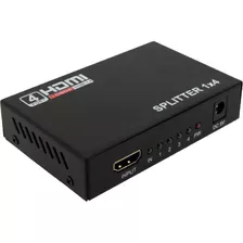 Distribuidor Divisor Splitter Hdmi 1x4 1.4v Full Hd 3d 1080p