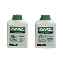 Gel Decapante Amazônia Limpa Inox Kit 2 Potes Com 500g Cada