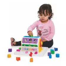 Brinquedo Educativo P/ Bebe Girababy Didático +12 Meses 