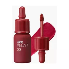 Labial Tinta Peripera Ink Velvet 33 Pure Red