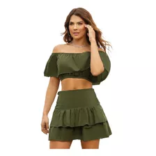 Conjunto Juvenil Verde Militar Atypical 79978