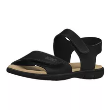 Sandalia Cuero Basic Sandals Mini Negro Bibi