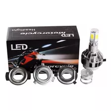 Faro Led H4 6000k Faro Led H4 De Motocicleta 3600lm Blanco