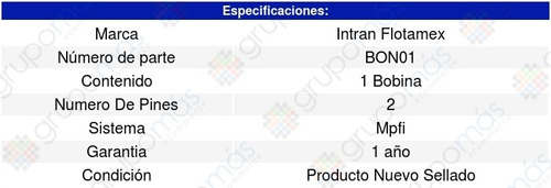 Bobina Ignicion Infiniti M30 3.0l V6 90-92 Intran Foto 3