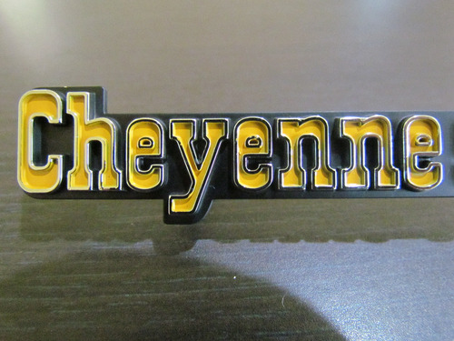 Emblema Tablero Chevrolet Camioneta C10 Cheyenne 1973 1974 Foto 6