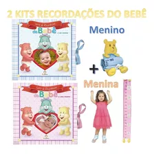 2 Livros De Recordações Do Bebê: É Um Menino + É Uma Menina