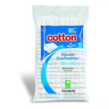 Kit 6 Pacotes De Algodão Quadrado Cotton Line 95g