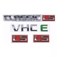 Kit Emblemas Chevrolet Classic Vhce Ls Cromados