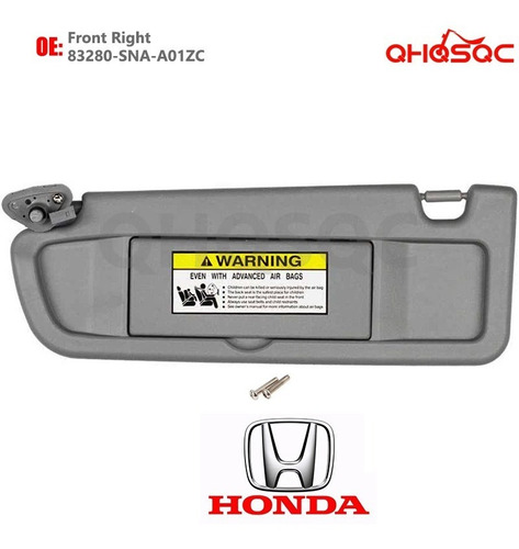 83230-sna-a01zc Visera Derecha Gris Honda Civic 2006-2011 Foto 4