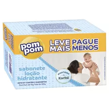 Kit C/5 Sabonete Loção Hidrat Pompom 70g Cada (super Oferta)