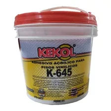 Adhesivo Acrílico Piso Vinilico Kekol Tacho De 4 Kg.