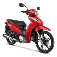 Honda Biz 125i Vermelha 2024 2024 0km Com Garantia