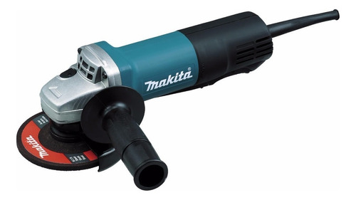 Miniamoladora Angular Makita 9557hpg Color Turquesa 840 w Frecuencia Otro