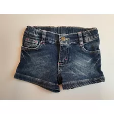 Short Jean Denim Mimo Niña Talle 2