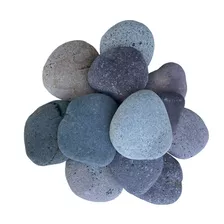 Piedras Rio De Colores Grande Decorativa Macetas 5 Kg