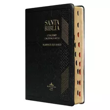 Biblia Reina Valera 1960 Letra Grande - Mediana, Con Índice