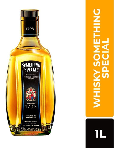 Whisky Something Special 1000 Ml - mL a $126