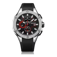 Megir 2053 Reloj Hombre Cronometro 1/10 Elegante Sport Style