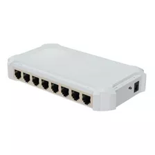 2 Switch Fast 7 Portas Poe Ativo Para Alimentação De Câmeras