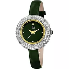 Burgi Reloj Para Mujer Bur195 Swarovski Vidrio Y Diamante Ac