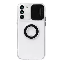 Protector Ringcam Para Samsung S22 Plus Carcasa Negro