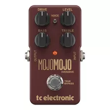 Pedal De Efecto Tc Electronic Mojomojo Overdrive Bordó