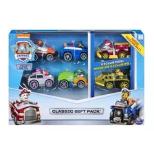 Paw Patrol Set X6 Carritos Metal Escala 1:55 Originales