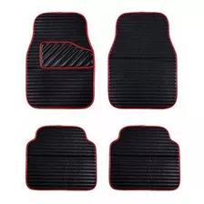 Tapetes - Car Pass Universal Fit Leather 4pcs Car Floor Mat,