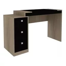 Escritorio Linea Premium Muebles Web 2903 Mdp Avena/negro