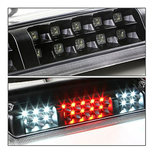 Ford F150 11th Gen /lincoln Mark Lt High Mount Dual Row Led Foto 4