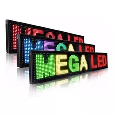 Letrero Led Programable De Tres Colores Rgb Pasamensajes