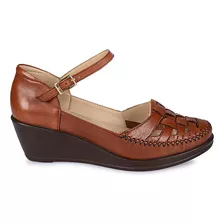 Zapato D'orsay Casual Mujer Cuero Viale 