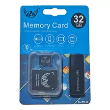 Cartão De Memoria Micro Sd Com Adaptadores Sd E Usb