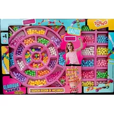 Kits Miçangas Pulseiras Brinquedo Infantil Glamour Beads Toy