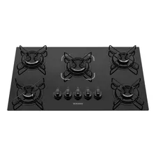 Cooktop Vidro Temperado 5 Bocas Essencial Preto Itatiaia