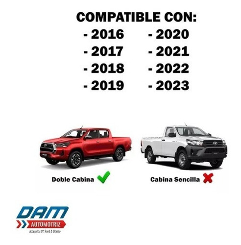 Protector Antirrobo Catalizador Hilux 2016-2023 Doble Cabina Foto 6