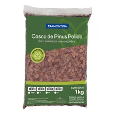 Casca De Pinus Polida Tramontina Tamanho Mini 1kg