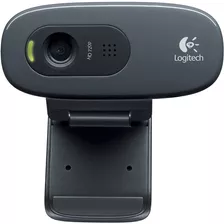 Webcam Logitech C270 Hd 720p 3mp Chamada E Gravação Em Vídeo