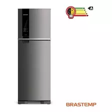 Geladeira 2 Portas Brastemp Frost Free 375l Inox - Brm45hk