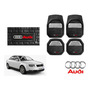 Emblema Audi Compatible S4 Parrilla !! No Grapas Negro