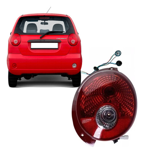 Farol Trasero Chevrolet Spark Lt 2006 - 2015 // Unidad Foto 5