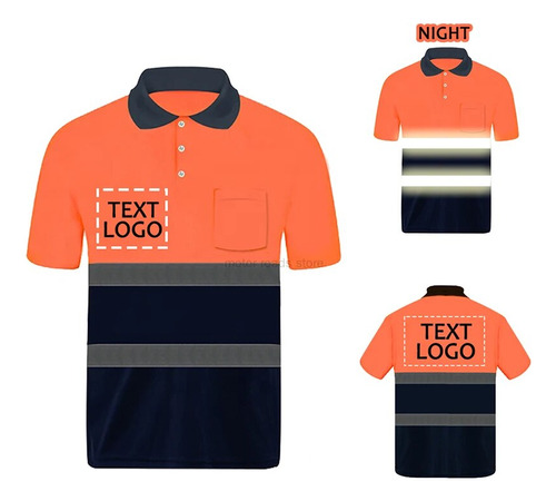 Polo De Seguridad Con Logotipo Personalizado, Uniforme De Tr Foto 3