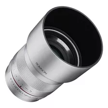 Lente Rokinon De 35 Mm F1.2 Para Sony E-mount, Plateado