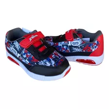 Zapatillas Spiderman Luces - Sin Caja