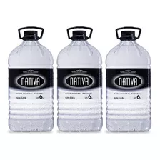 Agua Nativa Sin Gas Bidón 6 L Pack X 3