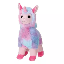 Bearington Luna Llamacorn, Rainbow Llama Con Cuerno De ...