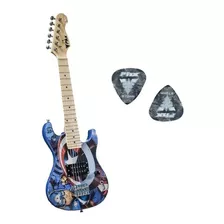 Guitarra Infantil Phx Marvel Homem Aranha Capitão América Nf