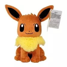 Peluche Original De Pokémon Eevee, 26 Cm, Hipoalergénico