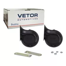 Buzina Automotiva Vetor Vt215 Caracol Dupla Universal 12v